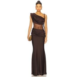 Bananhot REVOLVE Onyx Dress in Brown Women's XS Prom Wedding